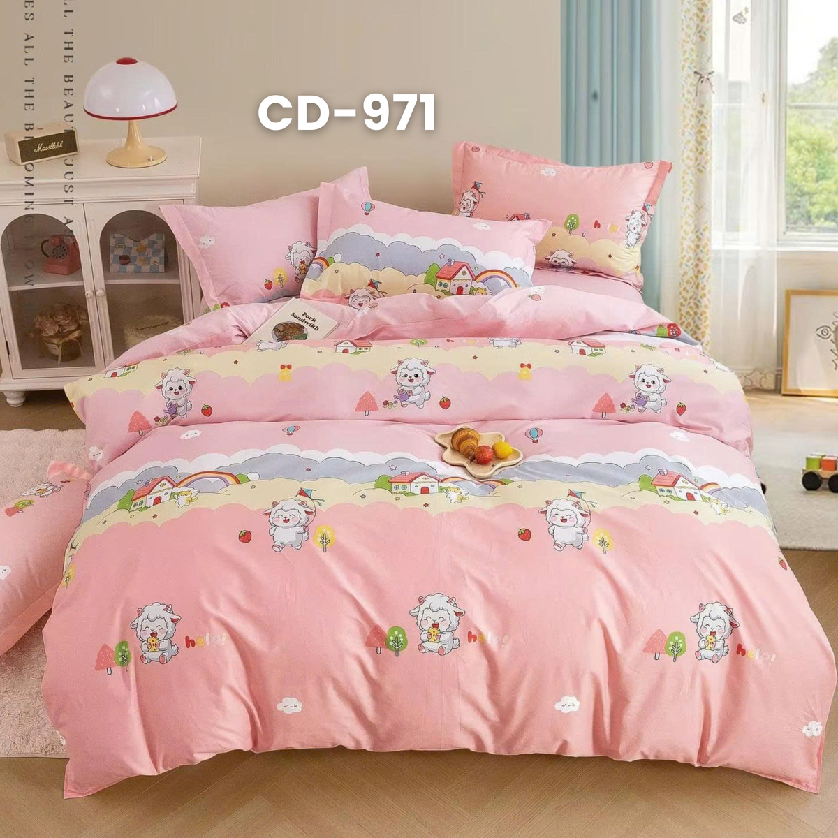 (Pre Order) Bed-in-a-bag set - Cotton-Silk T200