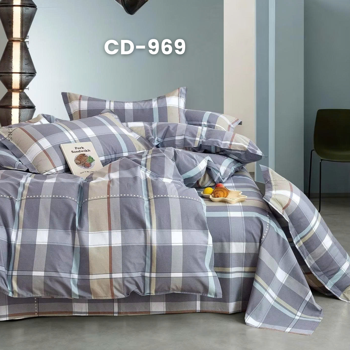 (Pre Order) Bed-in-a-bag set - Cotton-Silk T200