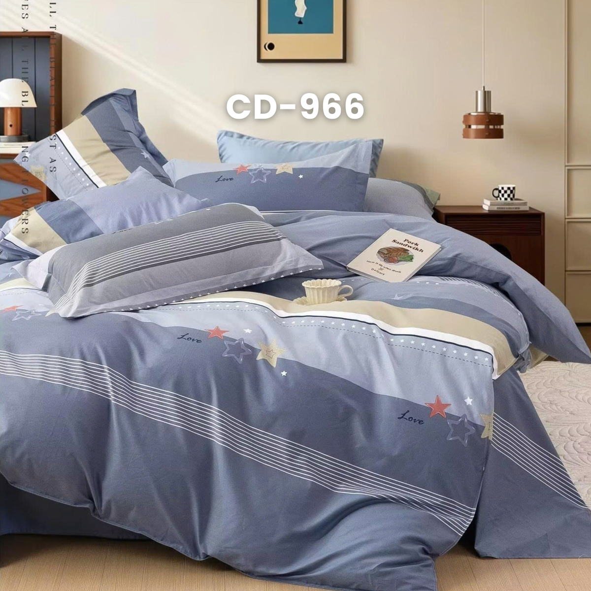(Pre Order) Bed-in-a-bag set - Cotton-Silk T200