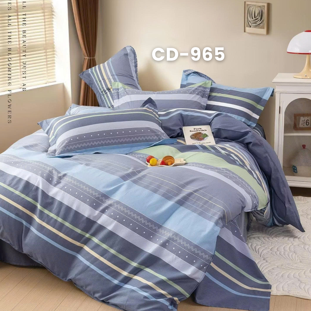 (Pre Order) Bed-in-a-bag set - Cotton-Silk T200