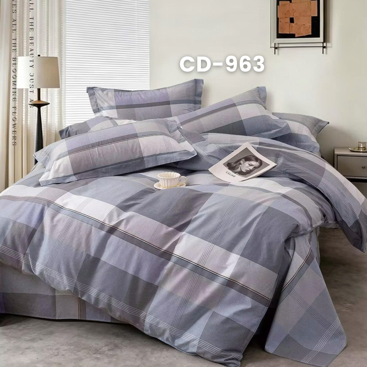 (Pre Order) Bed-in-a-bag set - Cotton-Silk T200
