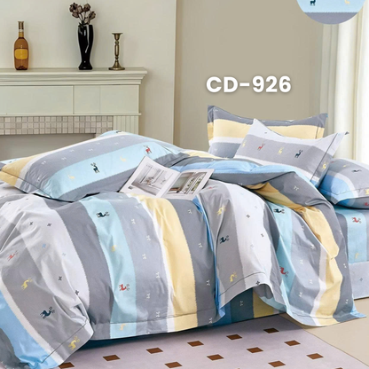 (Pre Order) Bed-in-a-bag set - Cotton-Silk T200