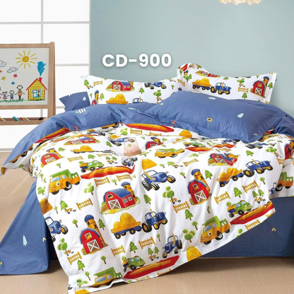(Pre Order) Bed-in-a-bag set - Cotton-Silk T200