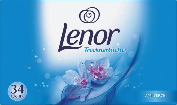 Tumble Dryer Sheets - 34 pcs - Lenor - Made in Germany