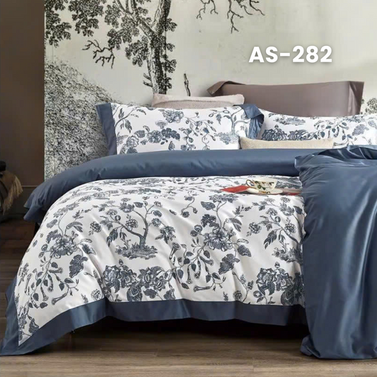 Customizable Cotton Basic Set - 1 Duvet cover, 1 Fitted sheet and 2 Pillow cases - Pre Order