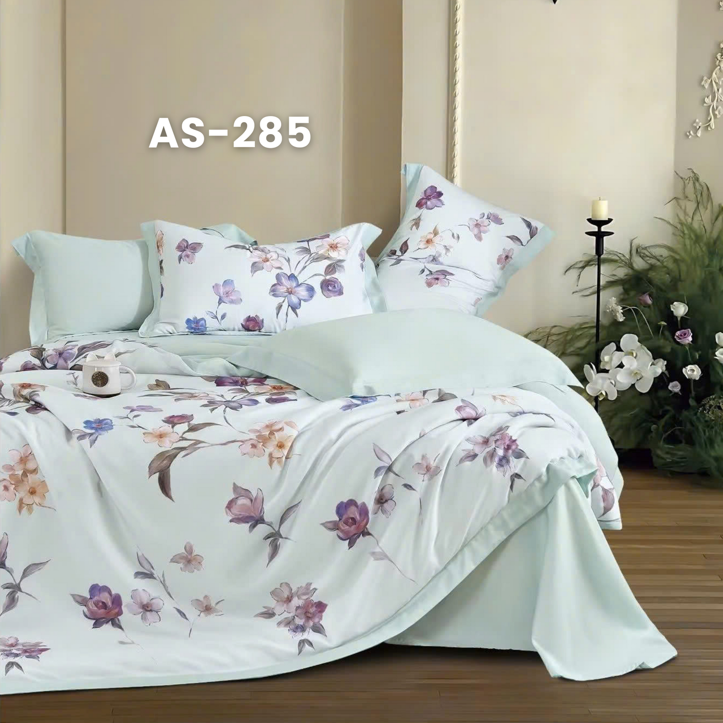 (Pre Order) Bed-in-a-bag set - 100% Cotton - AS Color