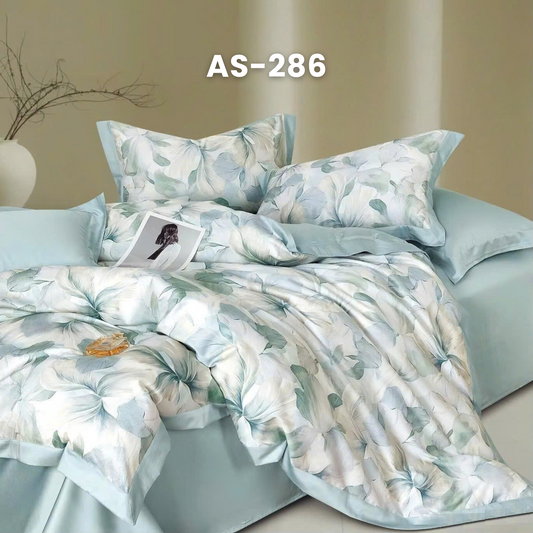 (Pre Order) 11-Piece Full Bedding Set - 100% Cotton - AS Color