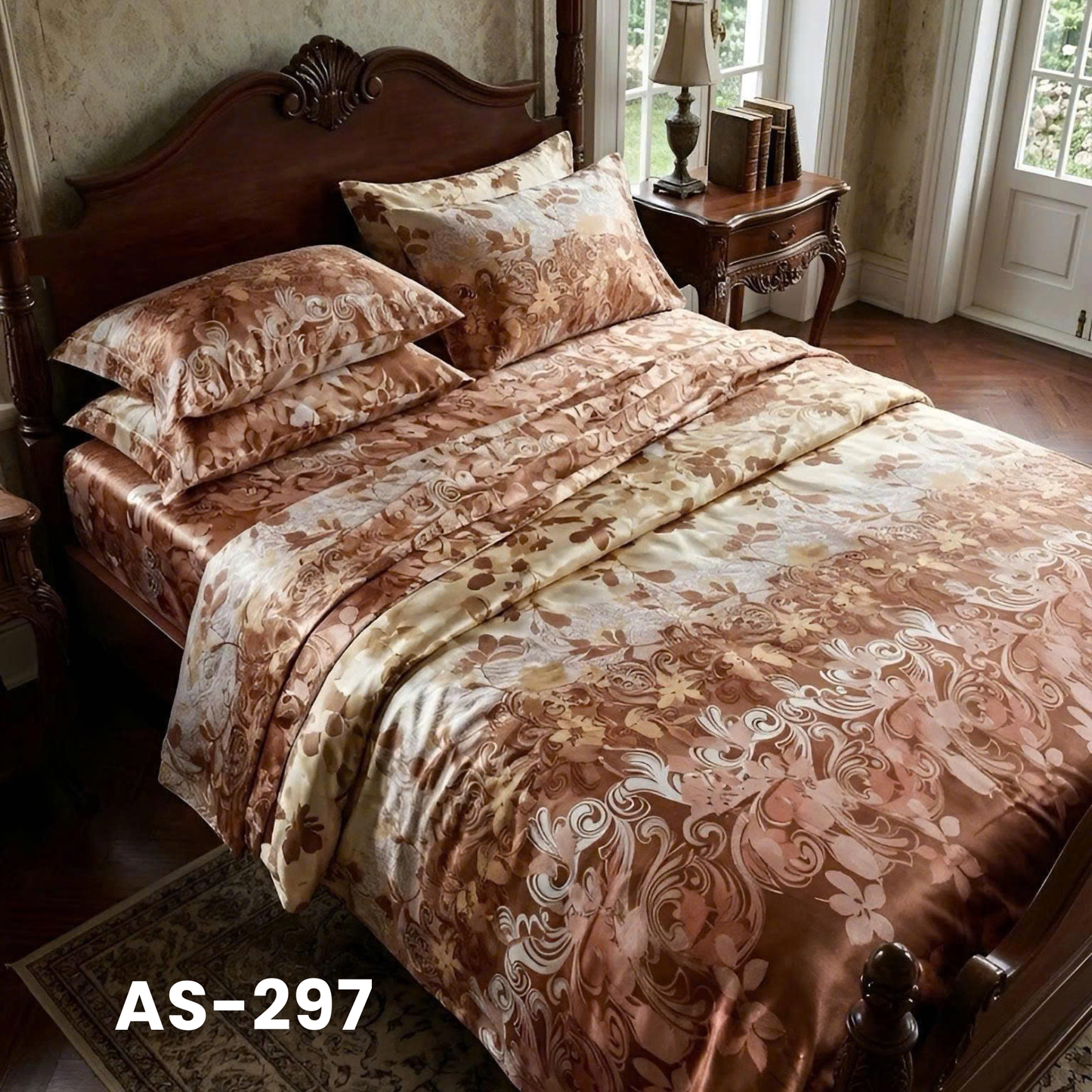 (Pre Order) Bed-in-a-bag set - 100% Cotton - AS Color