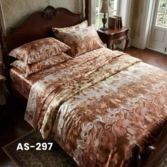 (Pre Order) 11-Piece Full Bedding Set - 100% Cotton - AS Color