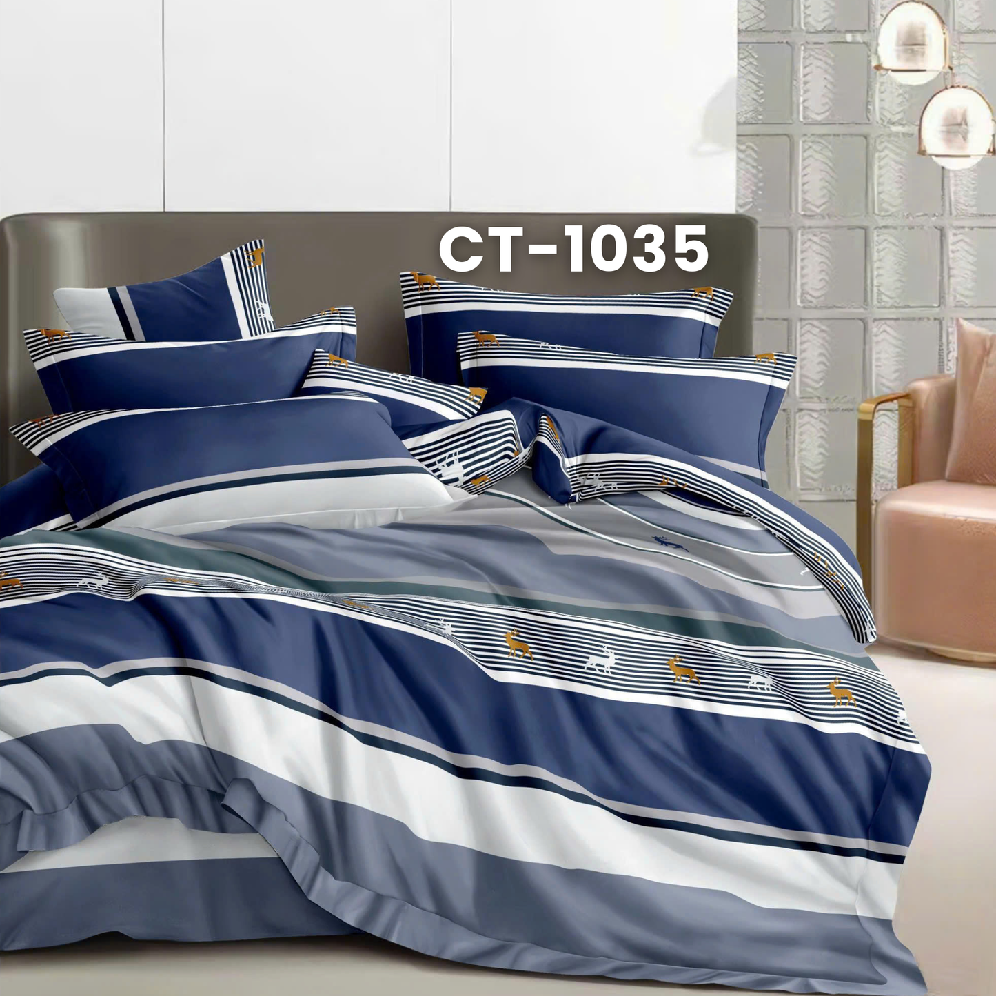 1 vỏ chăn, 1 drap bọc và 2 vỏ gối BỘ ga trải giường