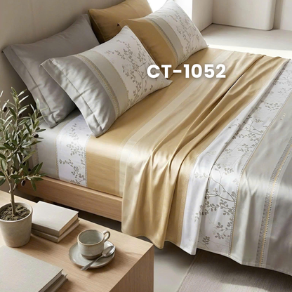 1 vỏ chăn, 1 drap bọc và 2 vỏ gối BỘ ga trải giường