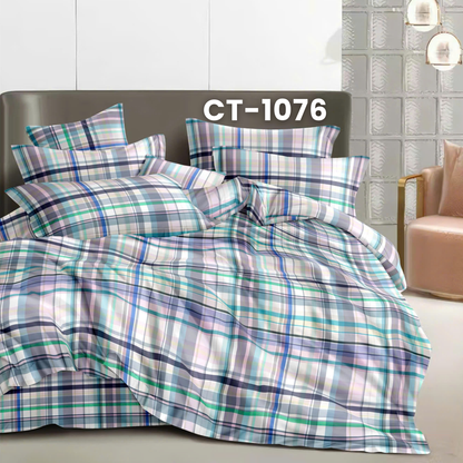 1 vỏ chăn, 1 drap bọc và 2 vỏ gối BỘ ga trải giường