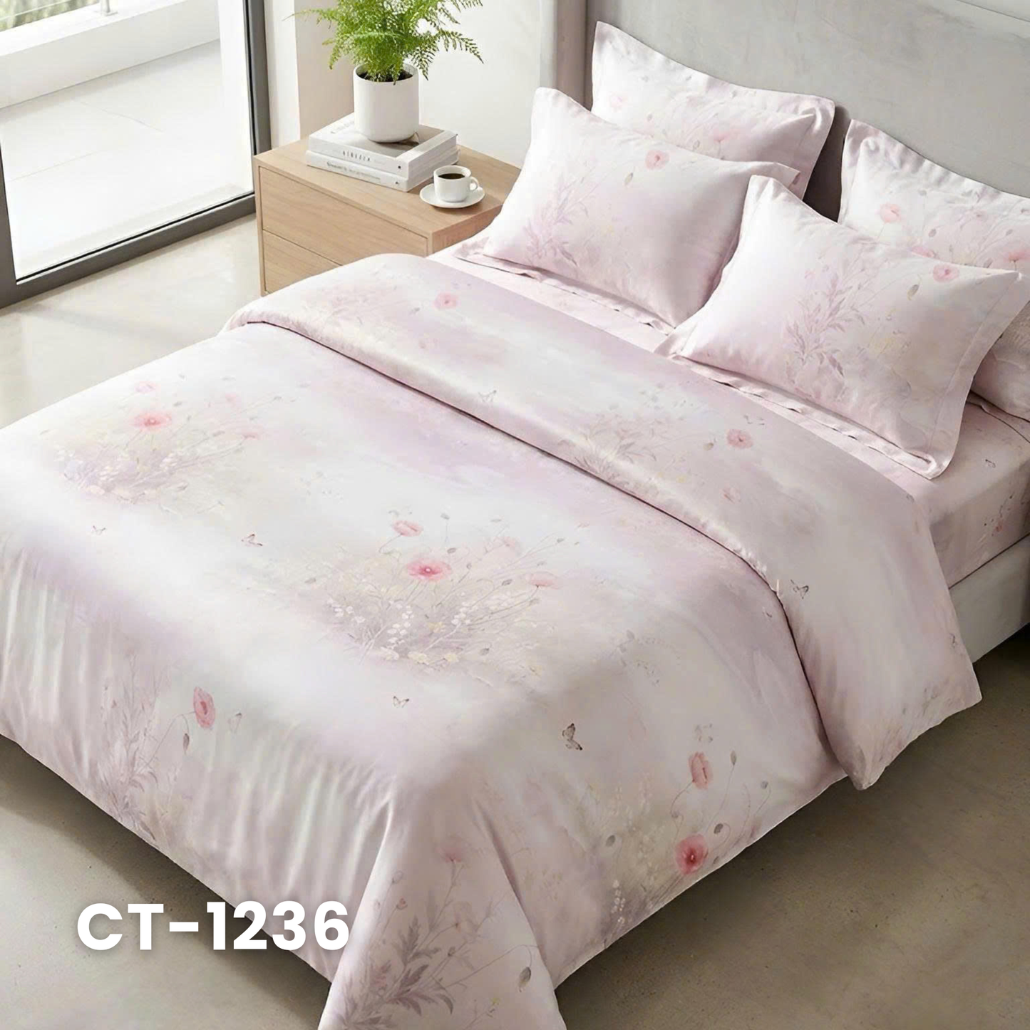 1 vỏ chăn, 1 drap bọc và 2 vỏ gối BỘ ga trải giường