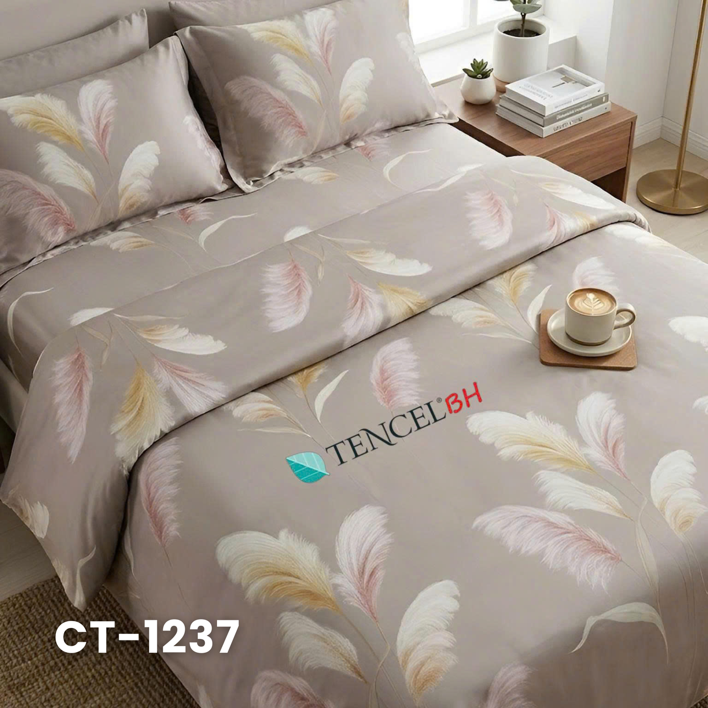 1 vỏ chăn, 1 drap bọc và 2 vỏ gối BỘ ga trải giường