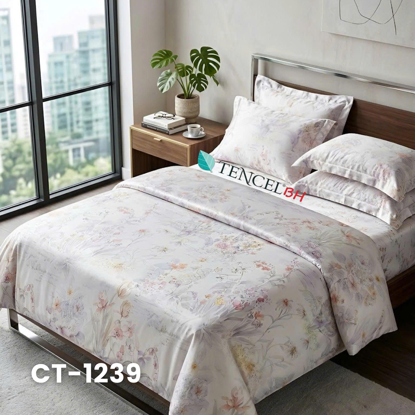 1 vỏ chăn, 1 drap bọc và 2 vỏ gối BỘ ga trải giường