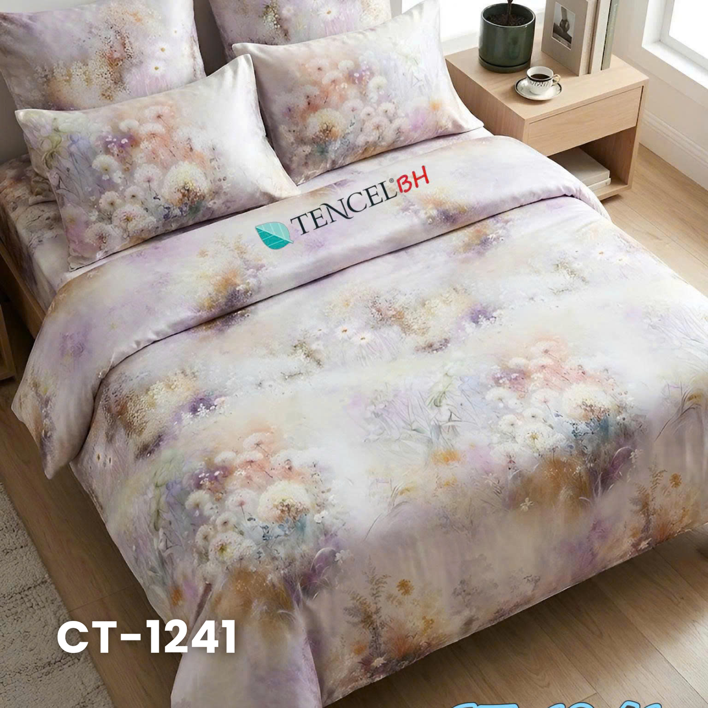1 vỏ chăn, 1 drap bọc và 2 vỏ gối BỘ ga trải giường