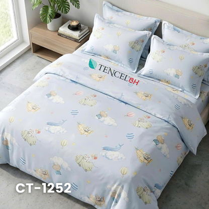 1 vỏ chăn, 1 drap bọc và 2 vỏ gối BỘ ga trải giường