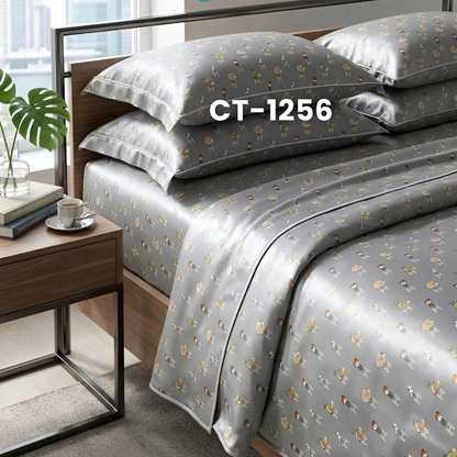 1 vỏ chăn, 1 drap bọc và 2 vỏ gối BỘ ga trải giường