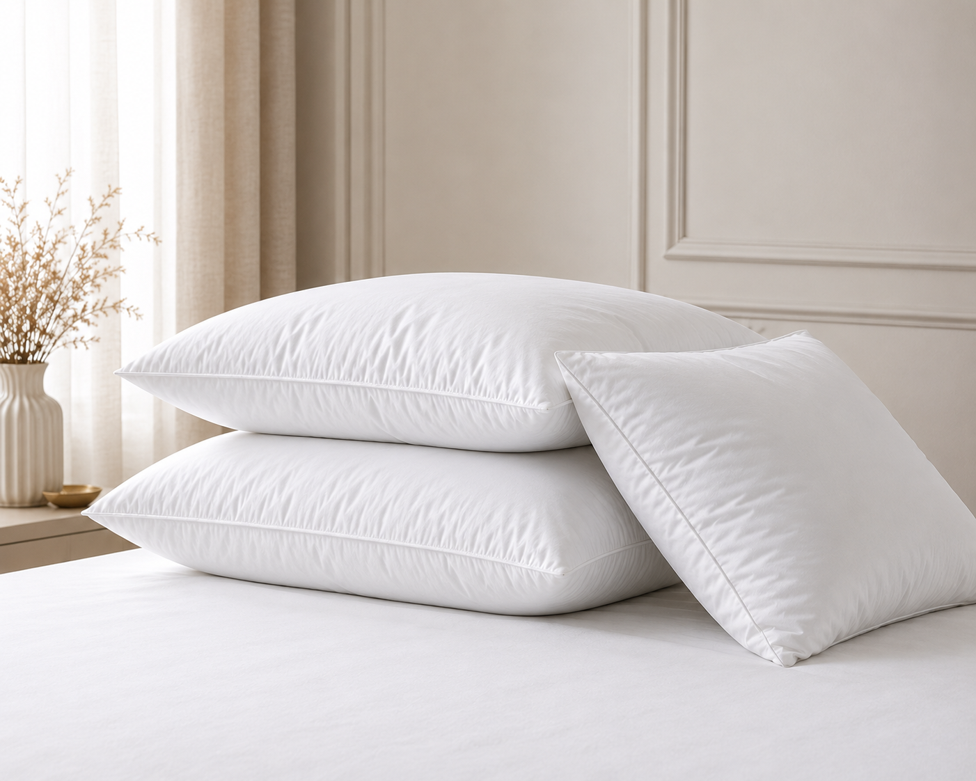 Extra Thick Microfiber Pillow