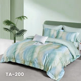 Customize Tencel Basic Set - 1 Duvet cover, 1 Fitted sheet and 2 Pillow cases - Choose your color