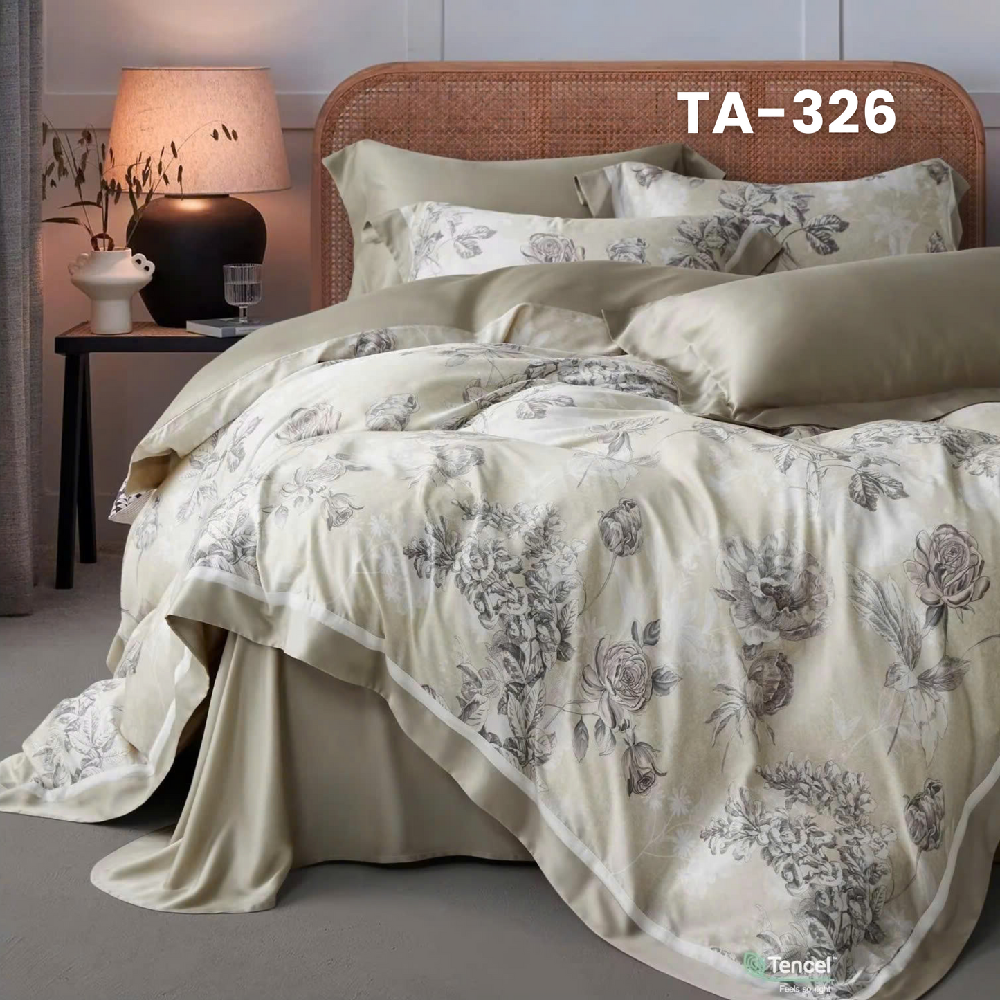 Set ga giường gồm : 1 vỏ chăn, 1 drap bọc và 2 vỏ gối