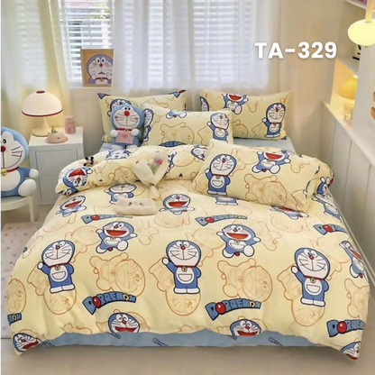(Pre Order) Patterned 100% Tencel Basic Set - 1 Duvet cover, 1 Fitted sheet and 2 Pillow cases
