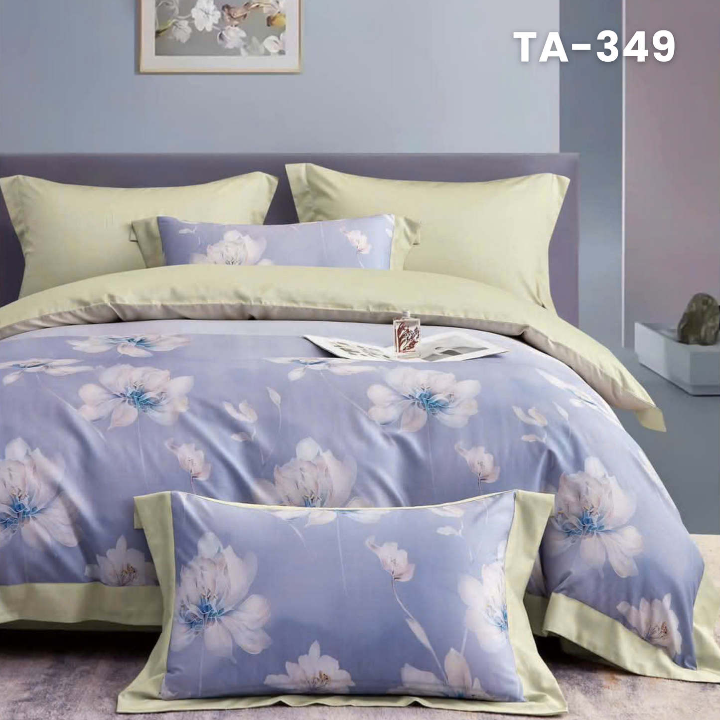 Customize Tencel Basic Set - 1 Duvet cover, 1 Fitted sheet and 2 Pillow cases - Choose your color