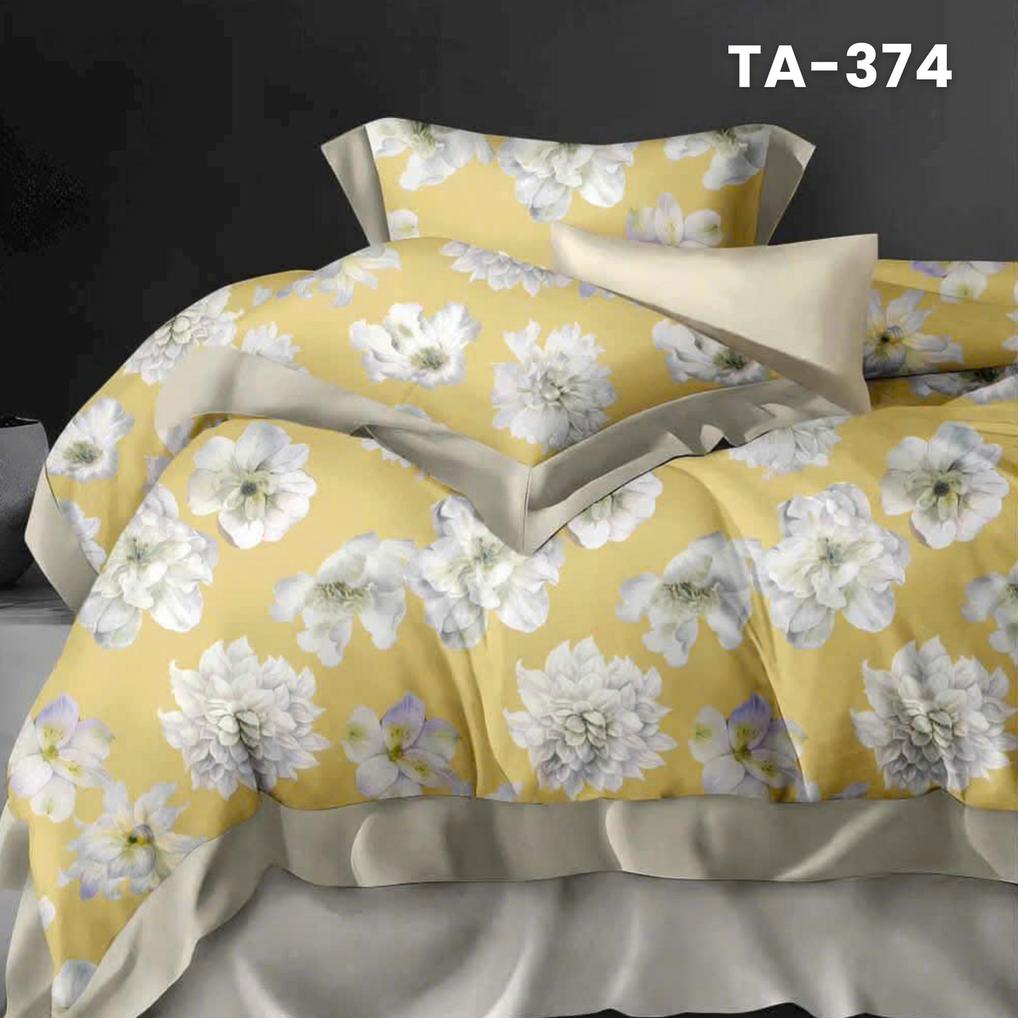 Customize Tencel Basic Set - 1 Duvet cover, 1 Fitted sheet and 2 Pillow cases - Choose your color