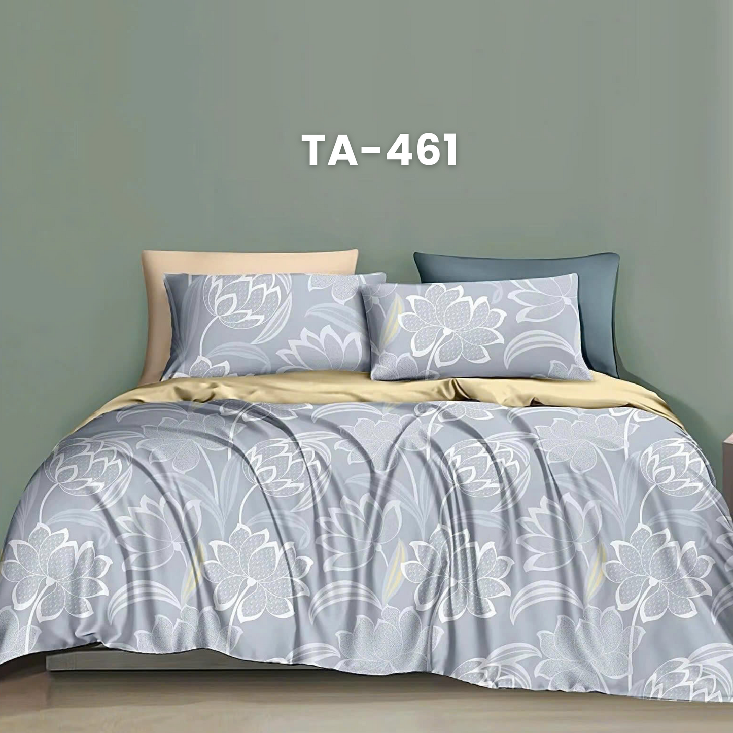 (Pre Order) Patterned 100% Tencel Basic Set - 1 Duvet cover, 1 Fitted sheet and 2 Pillow cases