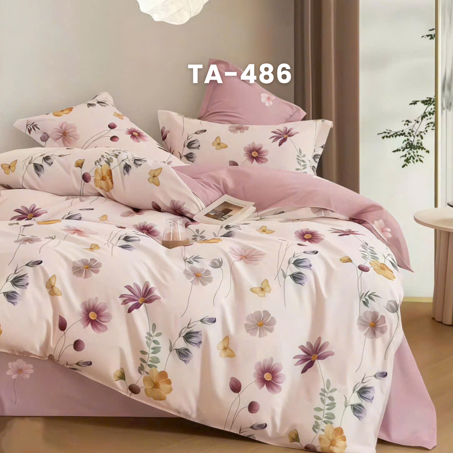 (Pre Order) 11-Piece Full Bedding Set - Patterned 100% Tencel