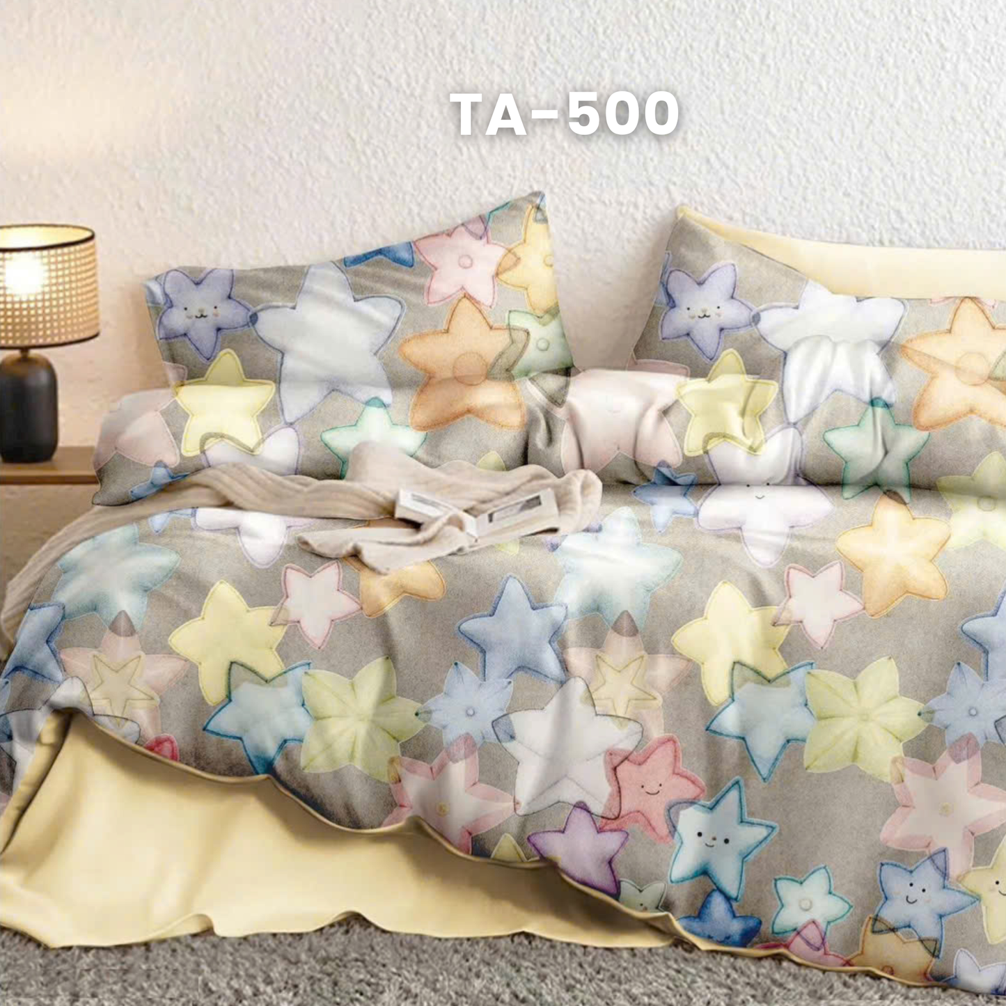 (Pre Order) 11-Piece Full Bedding Set - Patterned 100% Tencel