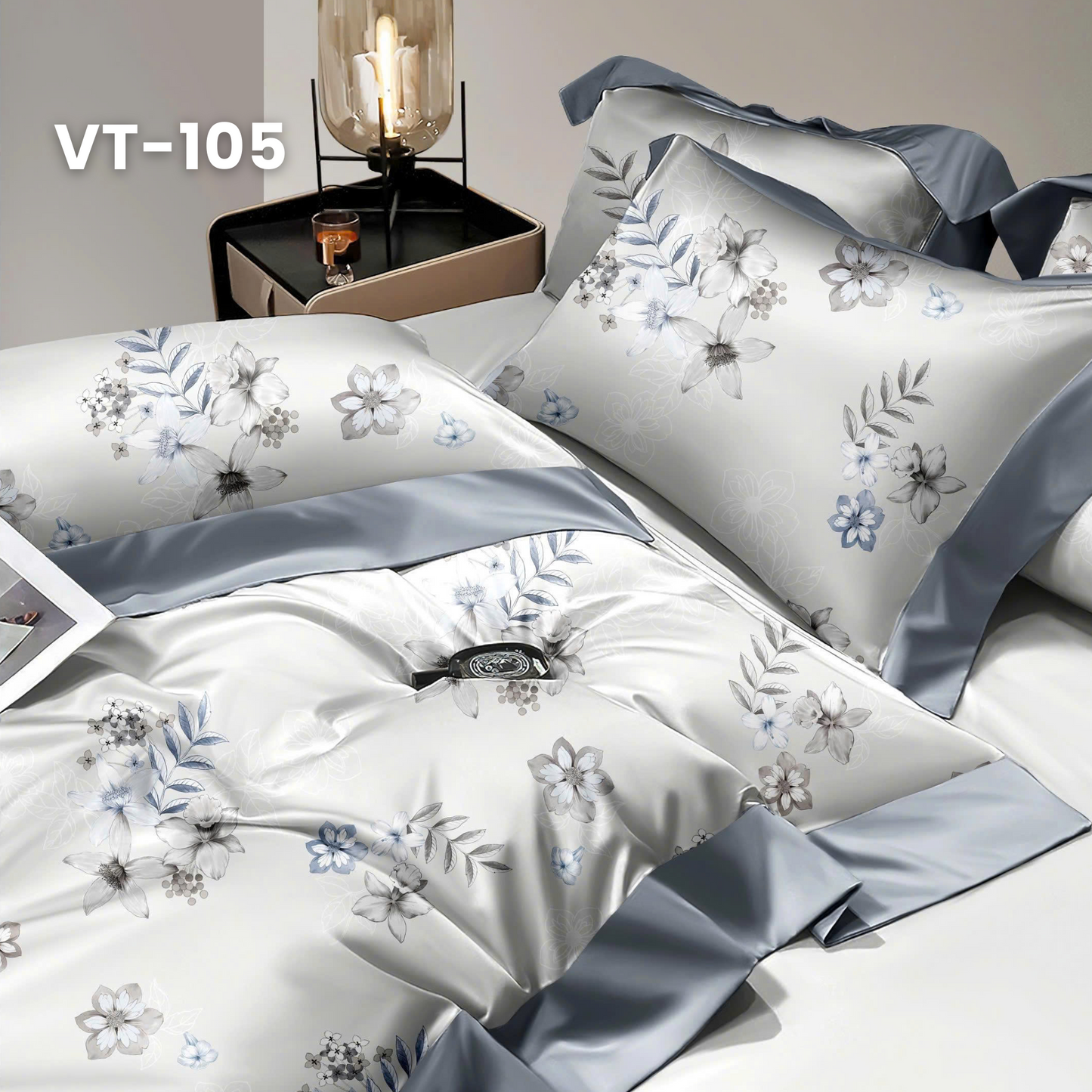 Tencel Polyester Basic Set - 1 Duvet cover, 1 Fitted sheet and 2 Pillow cases - Pre Order