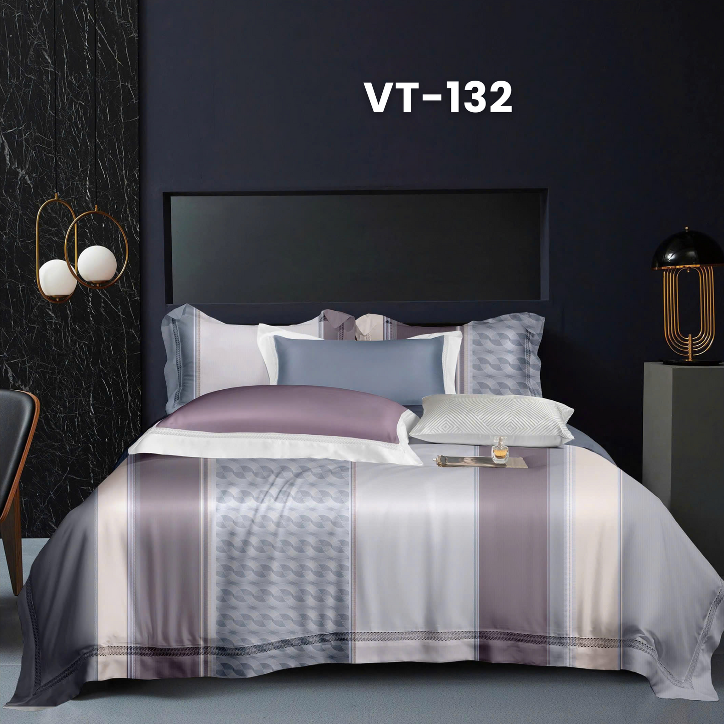 Tencel Polyester Basic Set - 1 Duvet cover, 1 Fitted sheet and 2 Pillow cases - Pre Order
