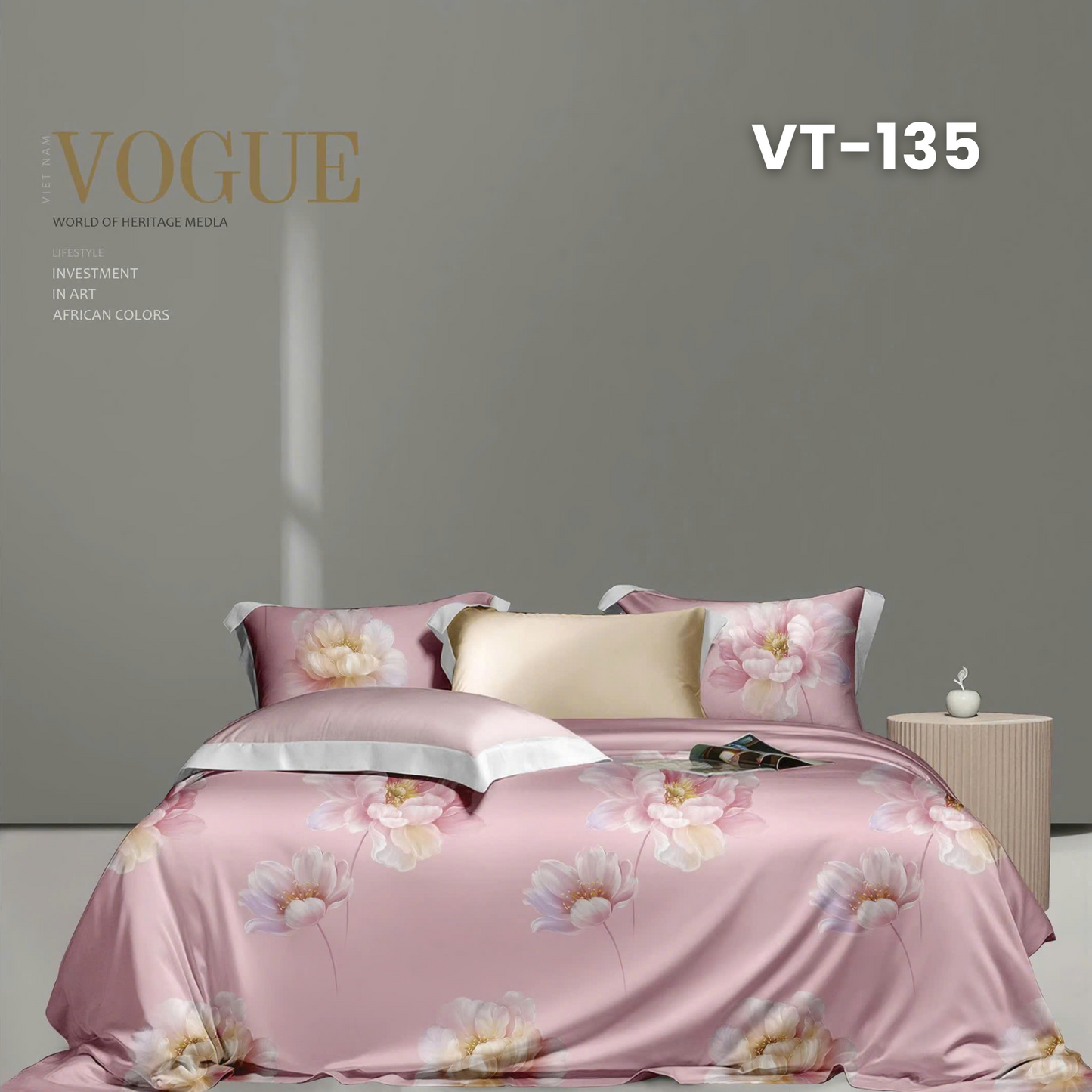 Tencel Polyester Basic Set - 1 Duvet cover, 1 Fitted sheet and 2 Pillow cases - Pre Order