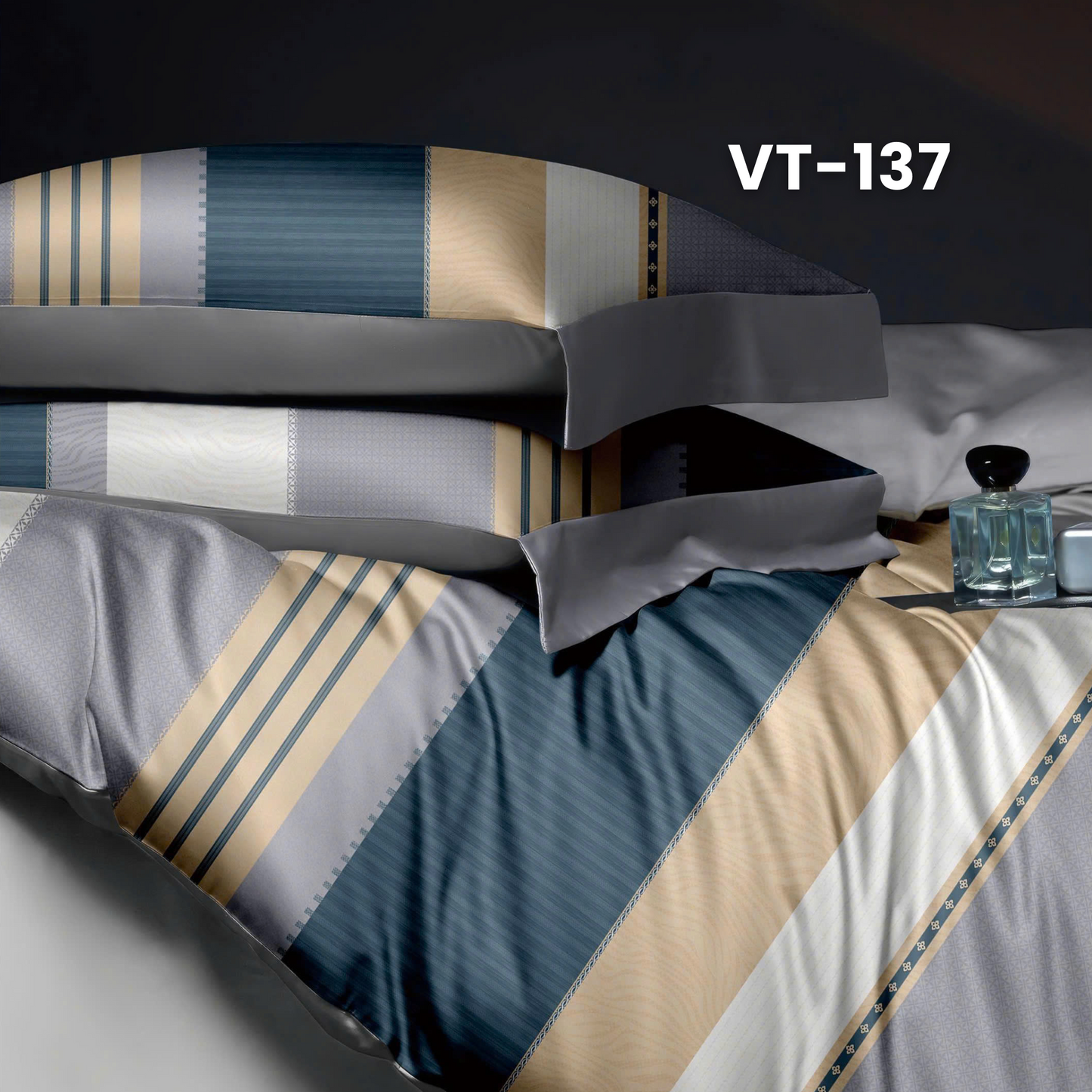 Tencel Polyester Basic Set - 1 Duvet cover, 1 Fitted sheet and 2 Pillow cases - Pre Order