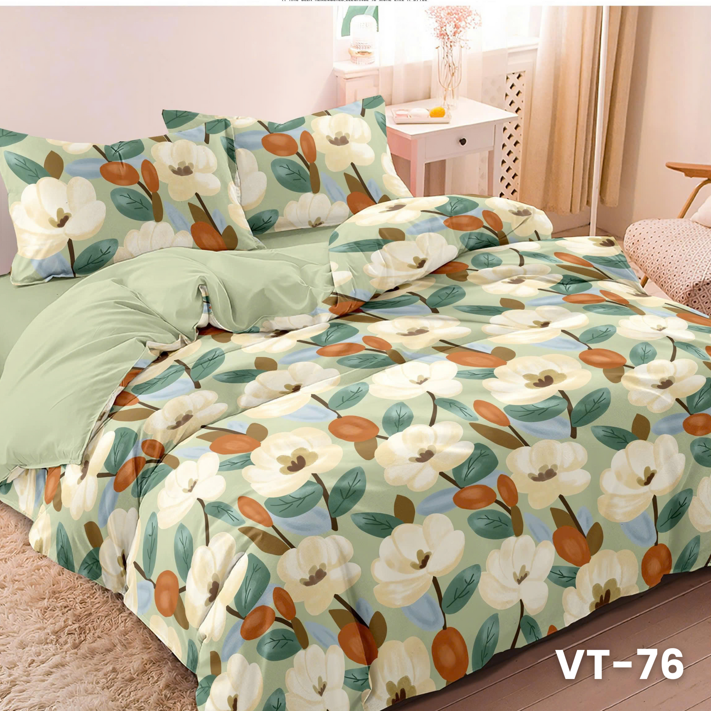 Tencel Polyester Basic Set - 1 Duvet cover, 1 Fitted sheet and 2 Pillow cases - Pre Order