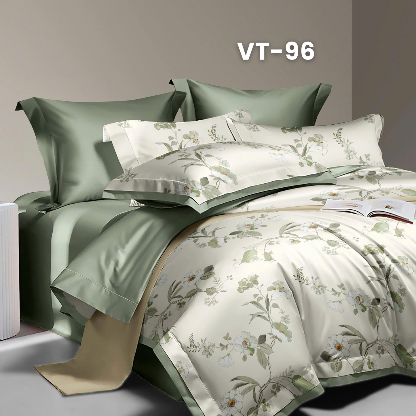 Tencel Polyester Basic Set - 1 Duvet cover, 1 Fitted sheet and 2 Pillow cases - Pre Order
