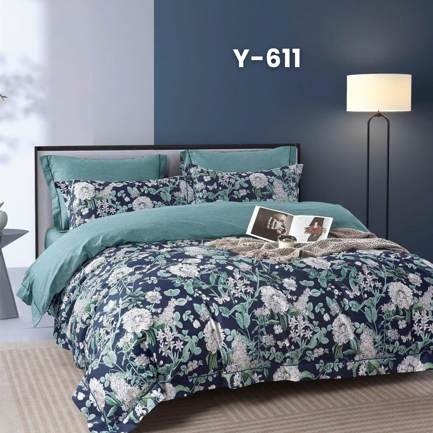 Cotton-Silk T200 Basic Set - 1 Duvet cover, 1 Fitted sheet and 2 Pillow cases - Pre Order