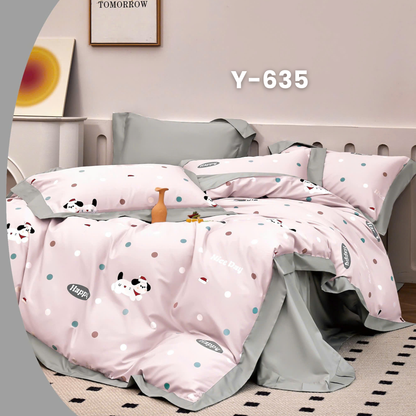 (Pre Order) Bed-in-a-bag set - Cotton-Silk T200