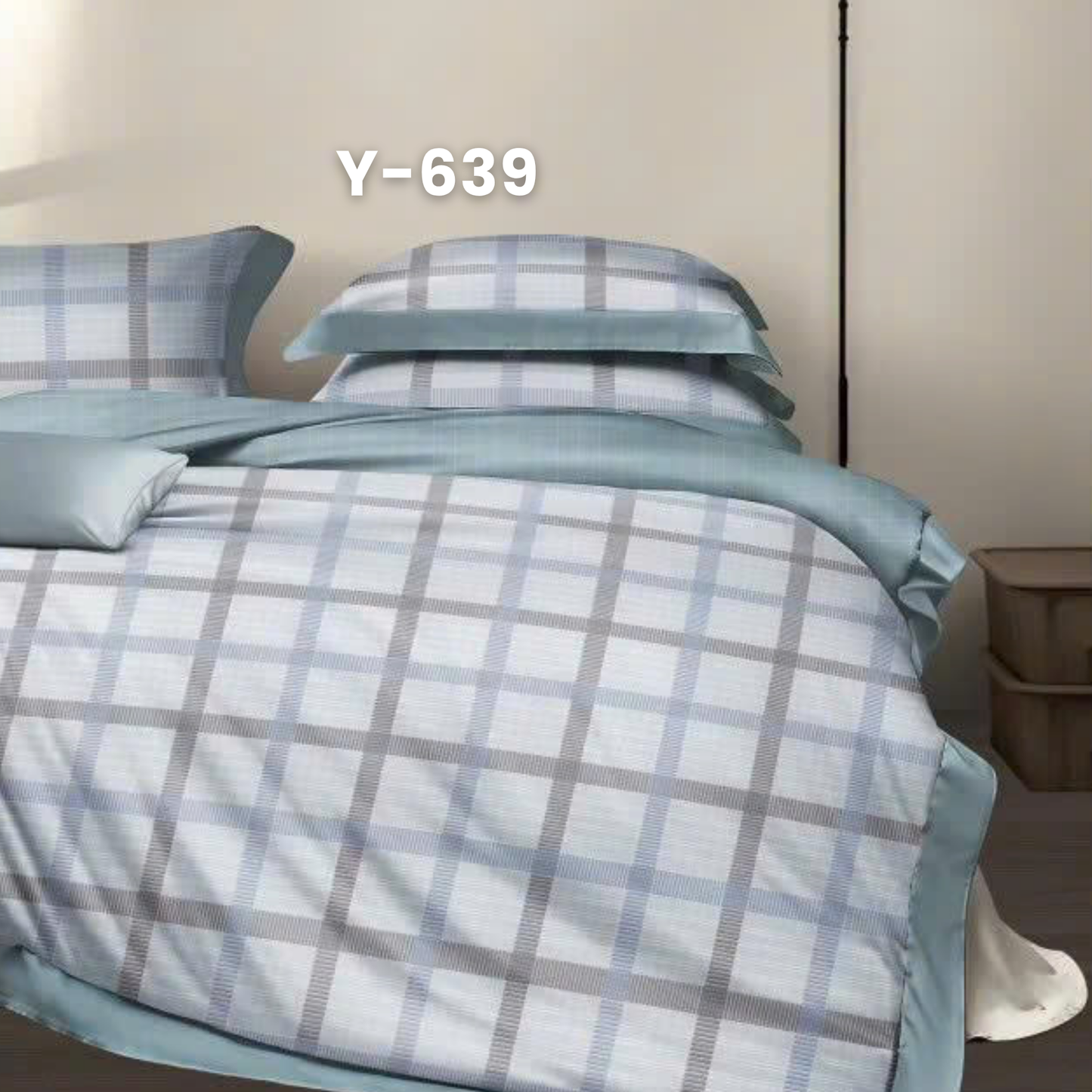 (Pre Order) Cotton-Silk T200 Basic Set - 1 Duvet cover, 1 Fitted sheet and 2 Pillow cases