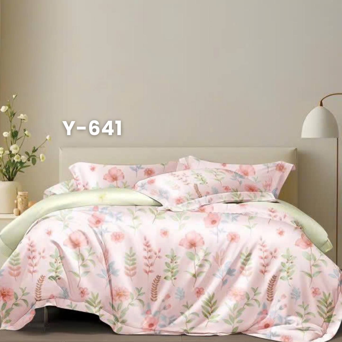 (Pre Order) Cotton-Silk T200 Basic Set - 1 Duvet cover, 1 Fitted sheet and 2 Pillow cases
