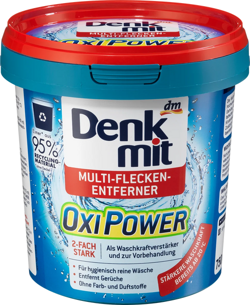Oxi Power Stain Remover - 750 g - Denkmit - Made in Germany