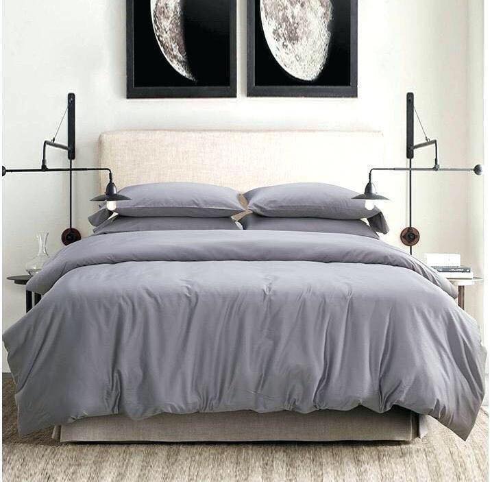 Cotton Basic Set - 1 Duvet cover, 1 Fitted sheet and 2 Pillow cases